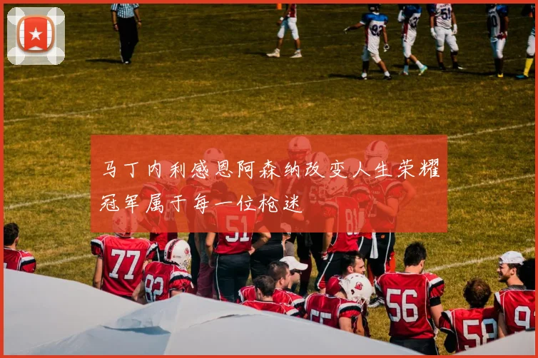 马丁内利感恩阿森纳改变人生荣耀冠军属于每一位枪迷